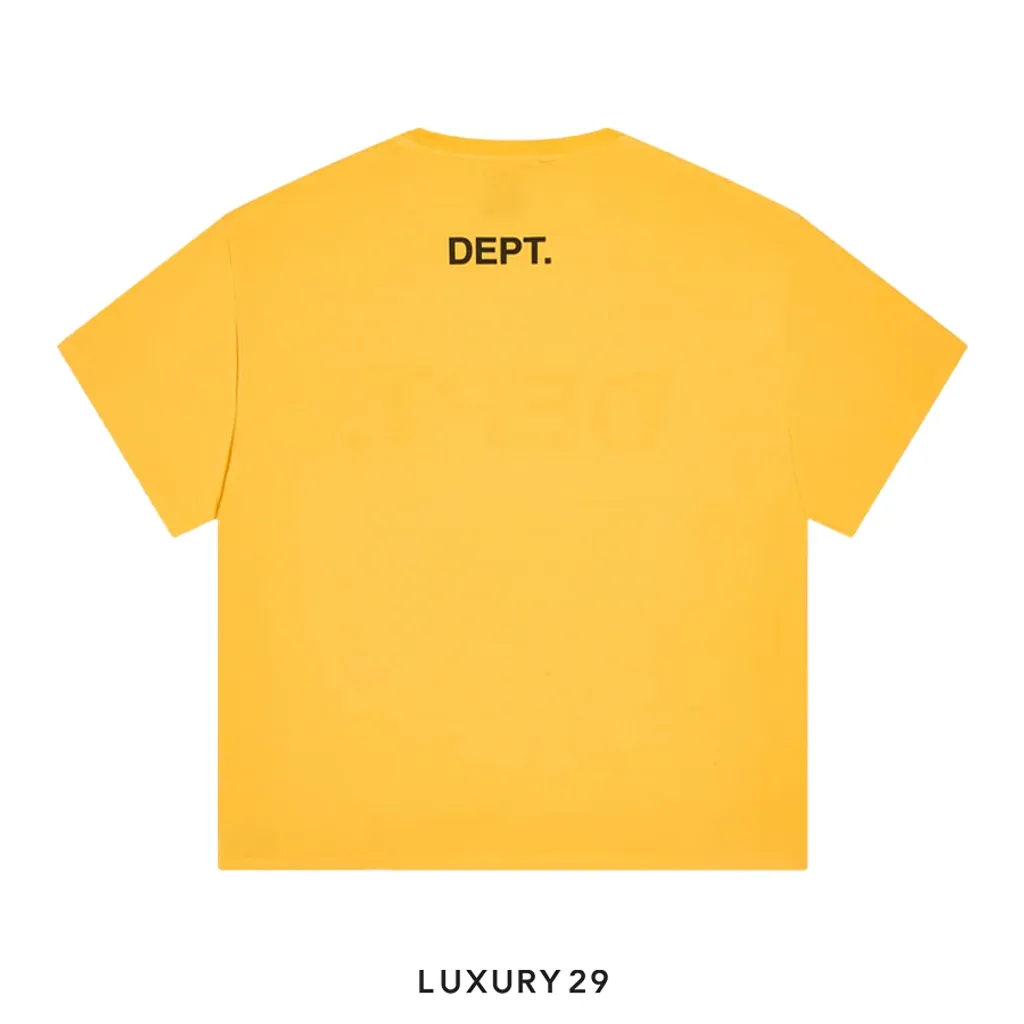 Gallery Dept. Standard Tee Gold Yellow(L, Yellow)