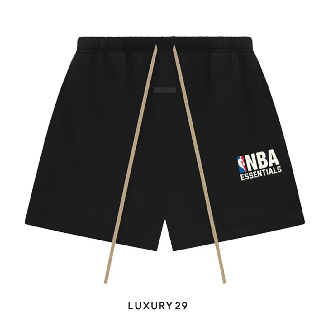 ESSENTIALS Fear of God Essentials x NBA Sweatshorts Black(XS, Black)