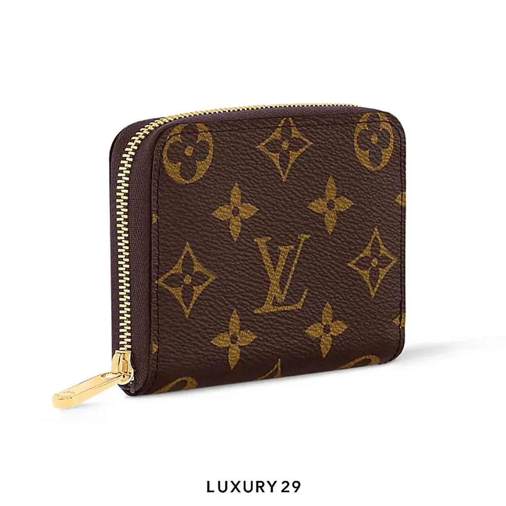 Louis Vuitton LV Zippy Coin Purse Monogram Canvas Brown(Small, Brown)