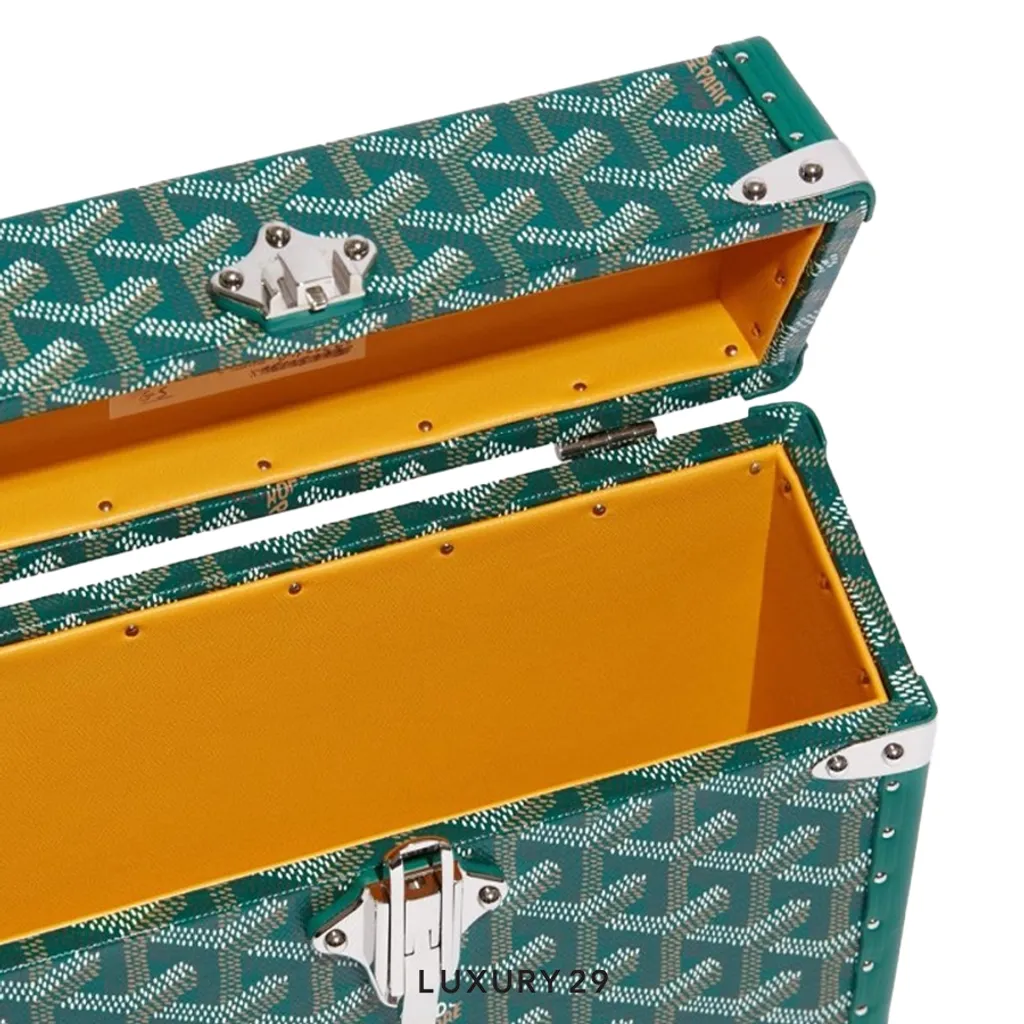 Goyard Cassette Trunk Bag Green(Small, Green)
