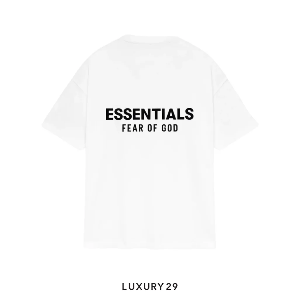 Essentials Fear Of God T-Shirt Bright White (SS25)(XS, White)