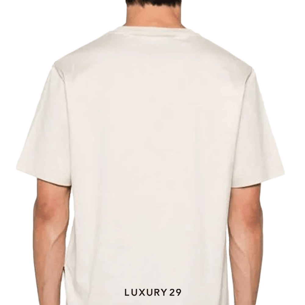 Palm Angels PA Monogram T-shirt(L, Neutrals)