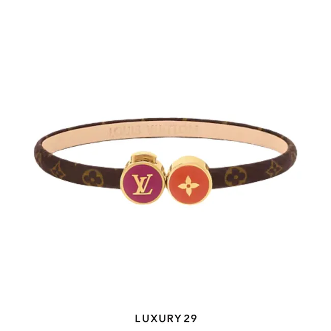 Louis Vuitton LV Confetti Bracelet Monogram Brown