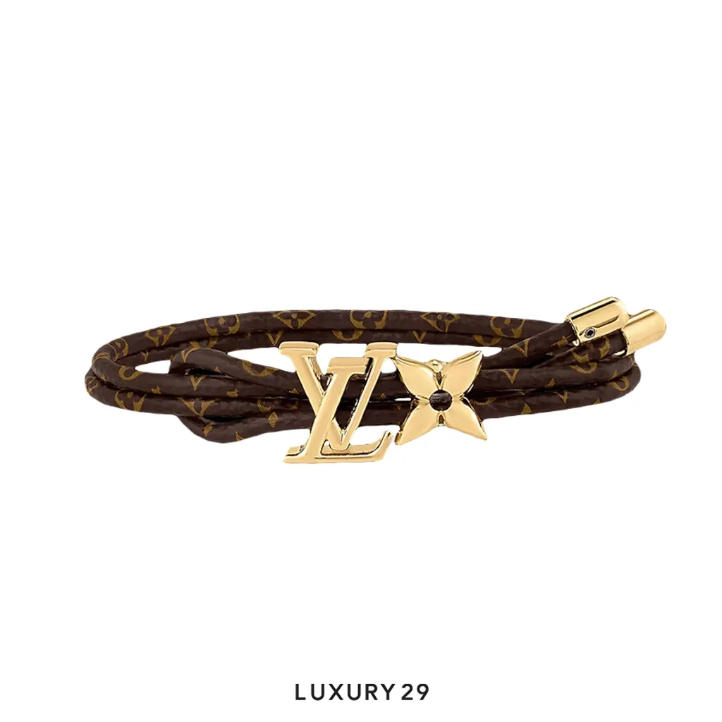 Louis Vuitton LV Bloom Bracelet(Small, Brown)