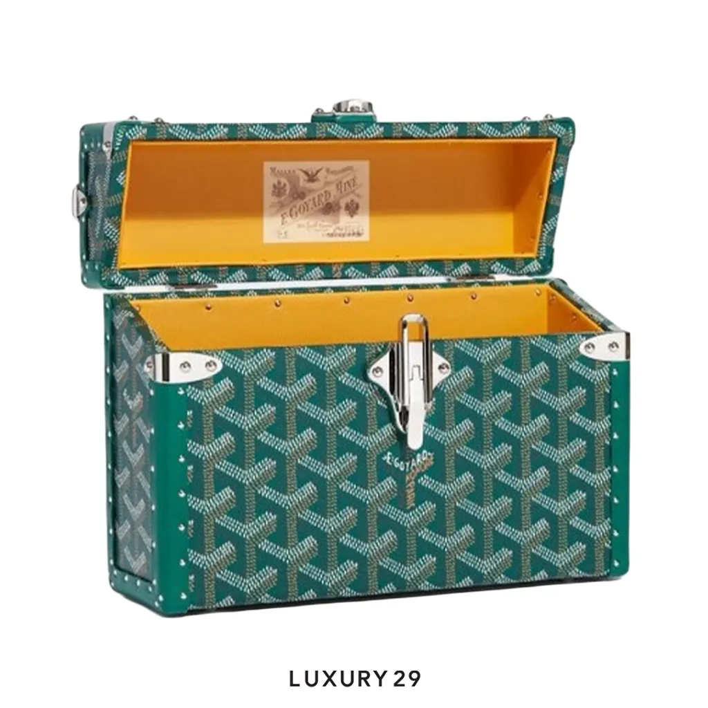 Goyard Cassette Trunk Bag Green(Small, Green)
