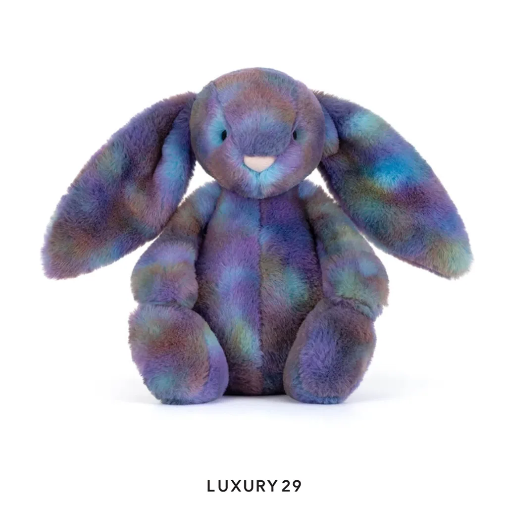JellyCat Zodihop Luxe Bunny(Medium, Multicolour)