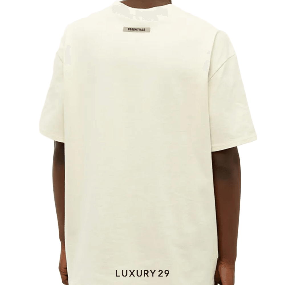 Essentials Fear Of God T-Shirt Buttercream (SS22)(XS, Neutrals)