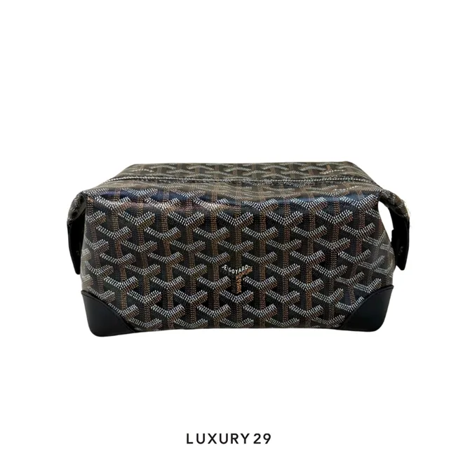 Goyard Bowling 25 Toiletry Bag Black