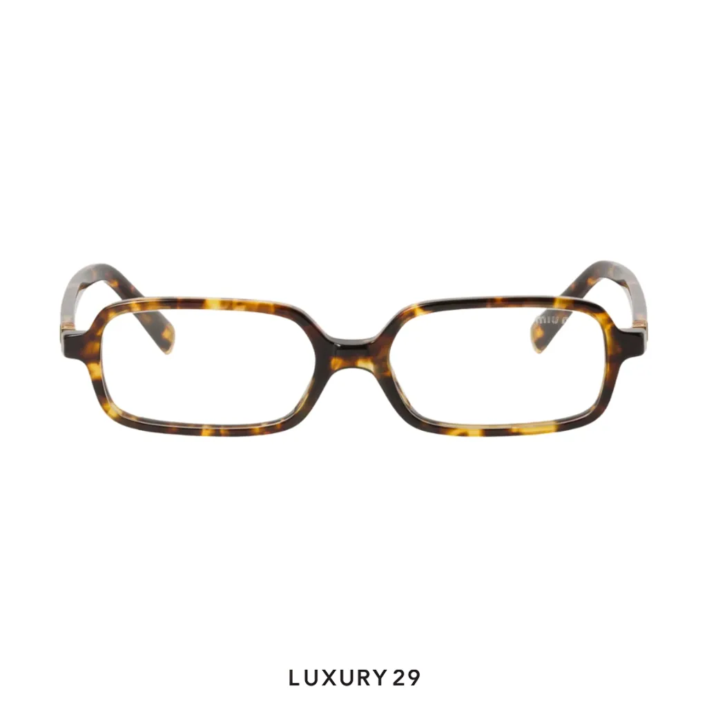 Miu Miu Regard sunglasses Blue-ray Transparent Lenses(Free Size, Brown)