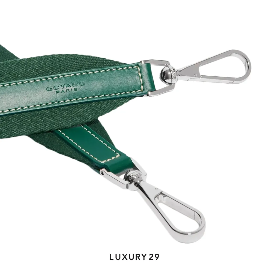 Goyard Sangle MM Strap Green(Medium, Green)