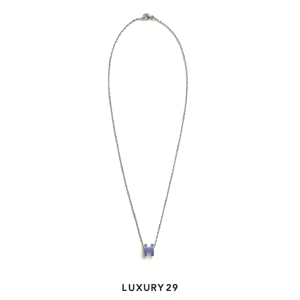 Hermes Mini Pop H pendant Lilas(Free Size, Purple)