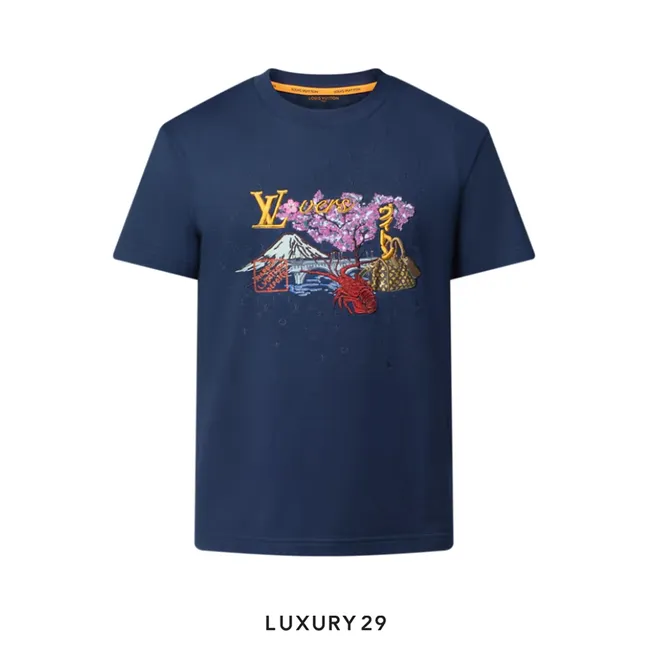 LOUIS VUITTON LV Embroidered T-shirt