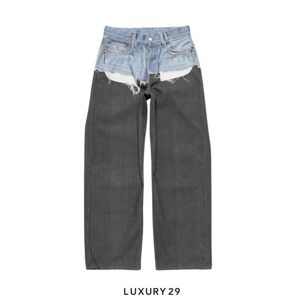Acne Studios trompe-jeans-1981 Blue/black(S/S , Blue)
