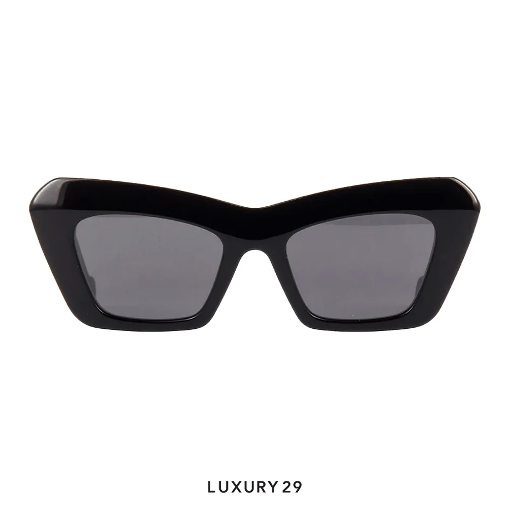 Loewe Cateye Sunglasses in Acetate Black(Free Size, Black)