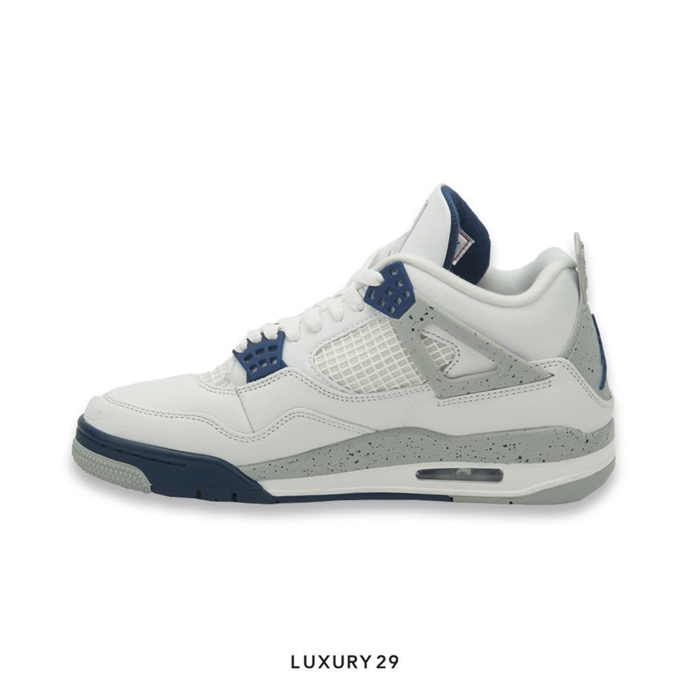 Nike Jordan 4 Retro Midnight Navy(41, Blue)