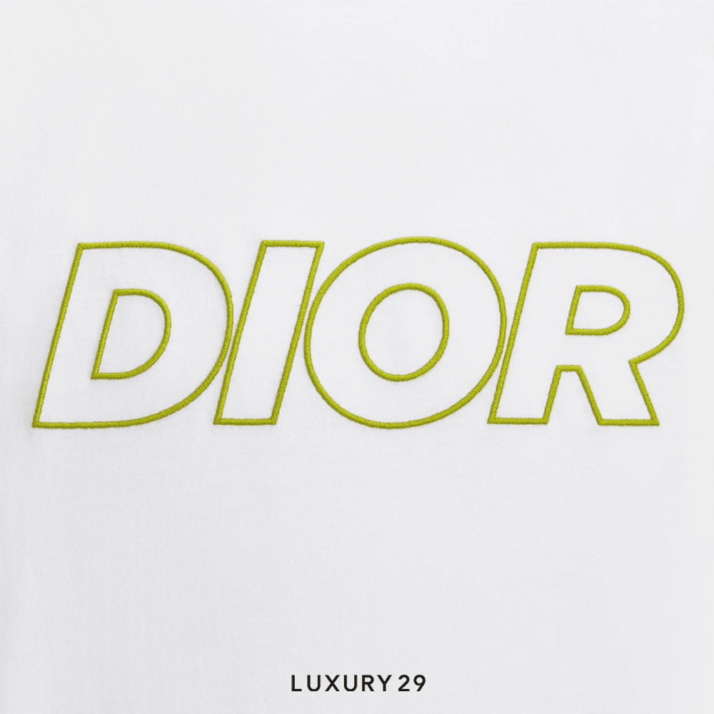 Dior Relaxed-Fit T-Shirt White Cotton Jersey(S, White)