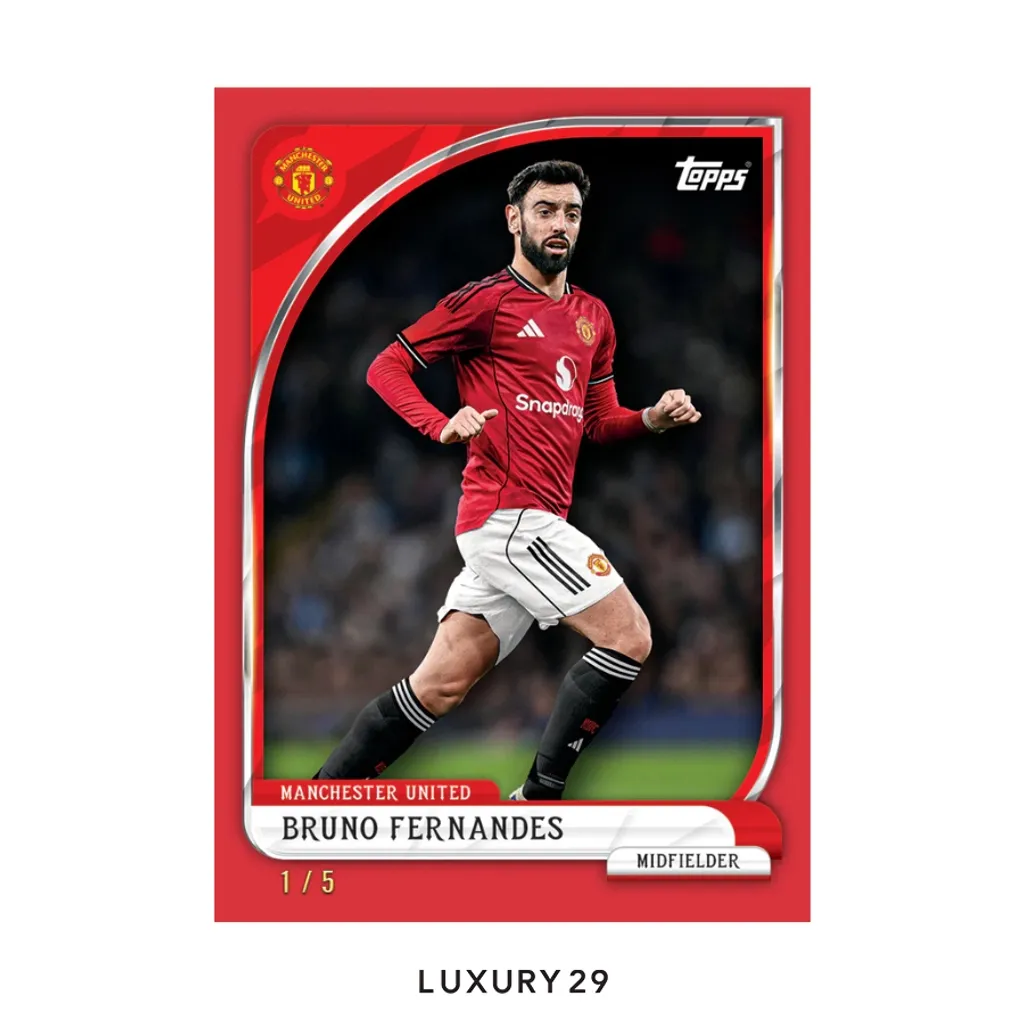 Topps 2025/26 Manchester United Collector Tin(Small, Red)