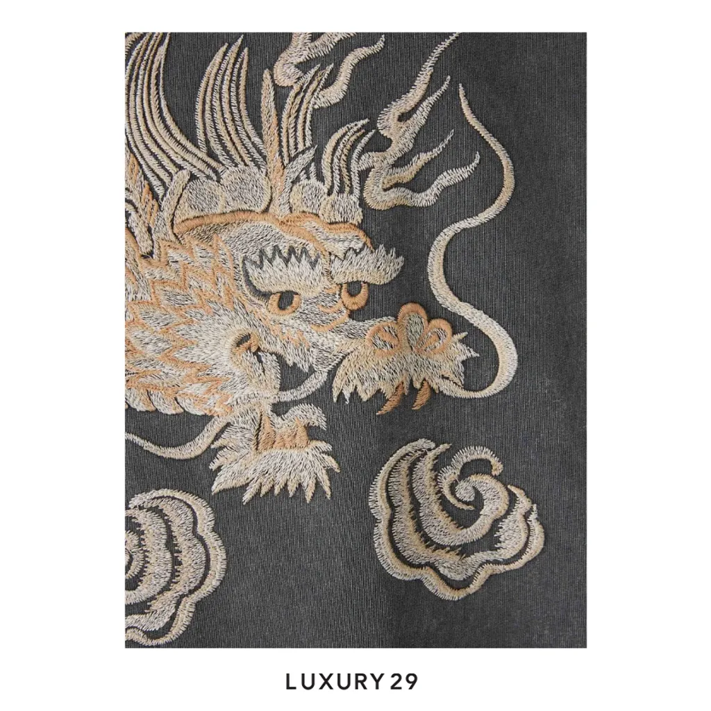 AMIRI Dragon Oversized Tee Black(S, Black)