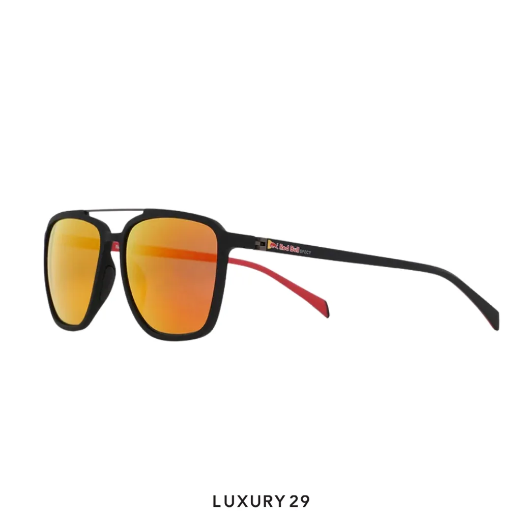 Red Bull Spect Sunglasses REDPS106-03P SPIN Concept brown with red mirror(Free Size, Red)