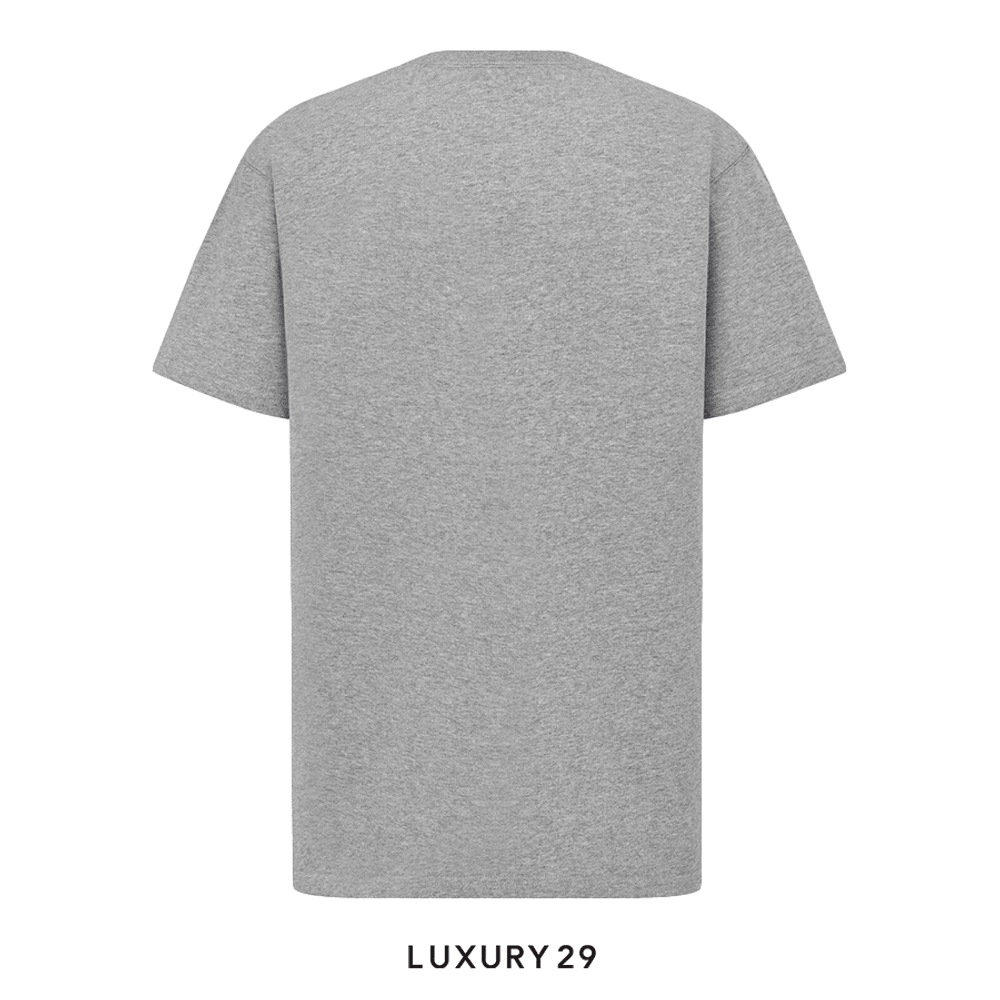 Dior Couture Relaxed-Fit T-Shirt Gray Cotton Jersey(XL, Grey)