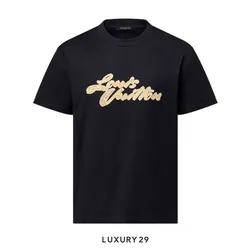 CELINE | TRIOMPHE REGULAR T-SHIRT BLACK/WHITE ロゴ Tシャツ triomphe regular t-shirt in cotton jersey - OFF WHITE