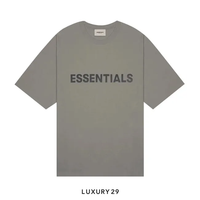 Essentials Fear Of God T-Shirt Cement