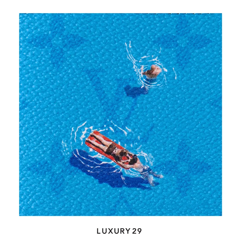 Louis Vuitton LV Passport cover Colored Monogram Canvas Pool Blue(Small, Blue)