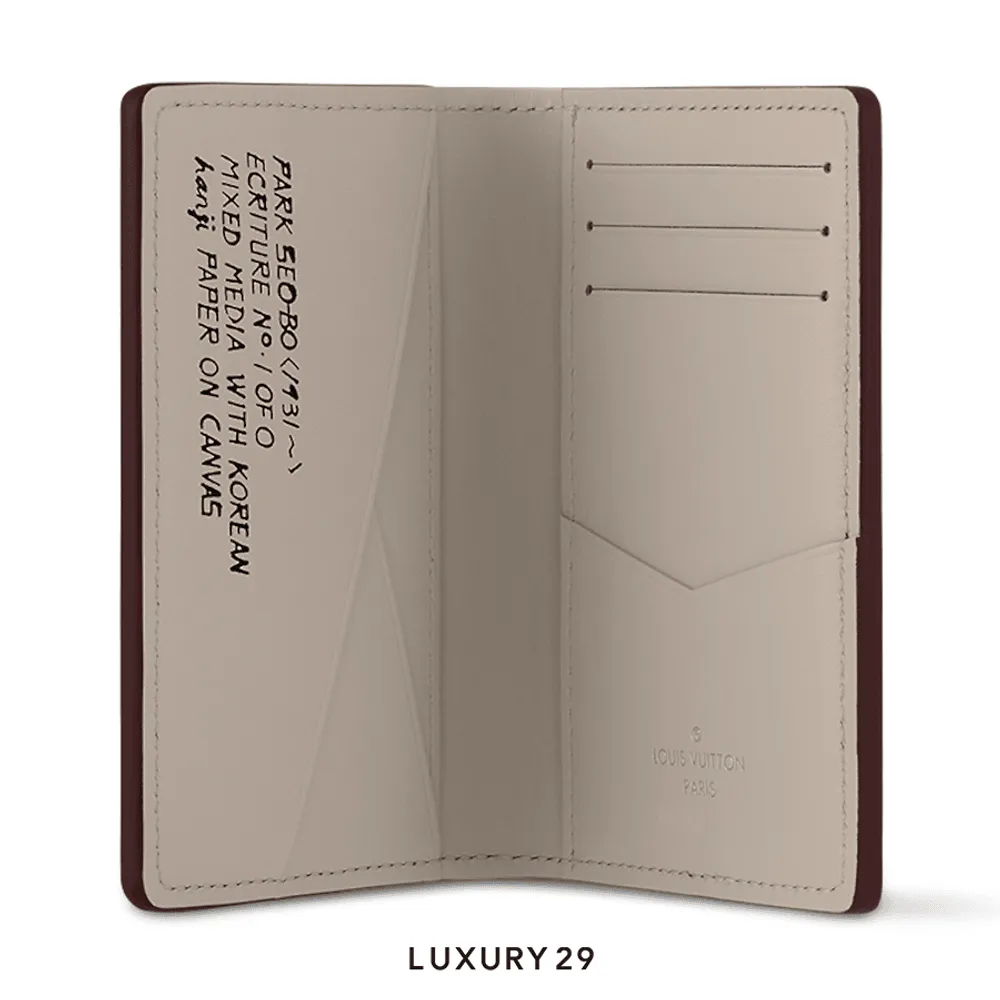 Louis Vuitton LV Pocket Organizer Autumn Maple Red(Small, Red)