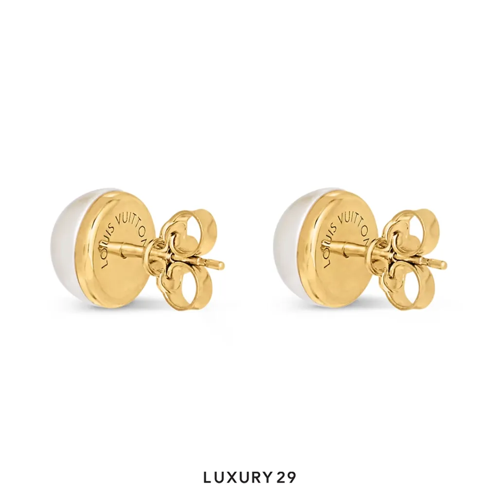 Louis Vuitton LV My Mix Pearl Earrings Gold(Free Size, Gold)