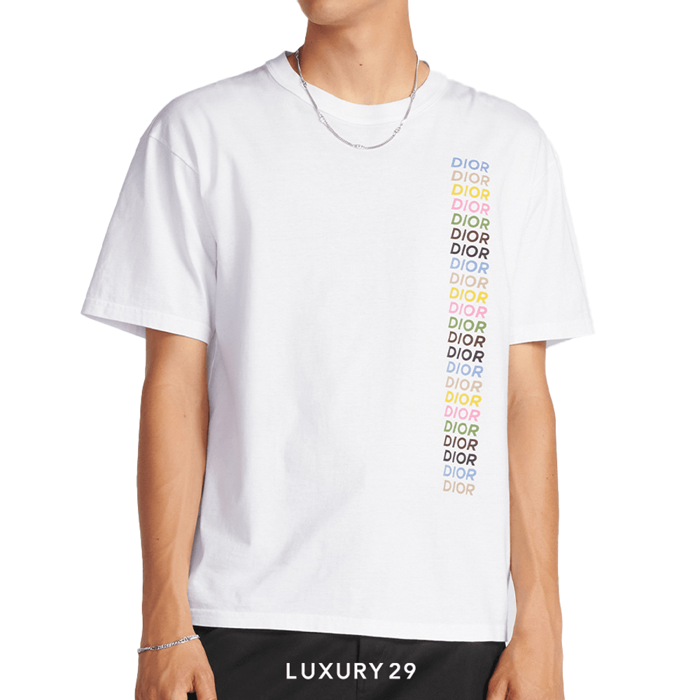 Dior Relaxed-Fit T-Shirt White Slub Organic Cotton Jersey White(S, White)