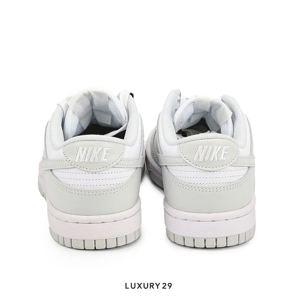 Nike Dunk Low Retro White Pure Platinum(40.5, White)