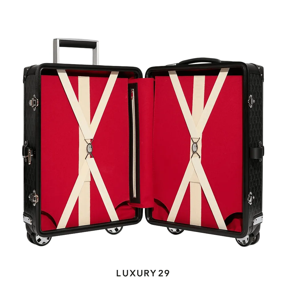 Goyard Bourget PM Trolley Case Jet Black(Small, Black)