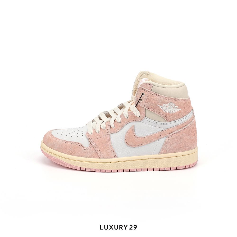 Nike Jordan 1 Retro High OG Washed Pink (Women's)(36.5, Pink)
