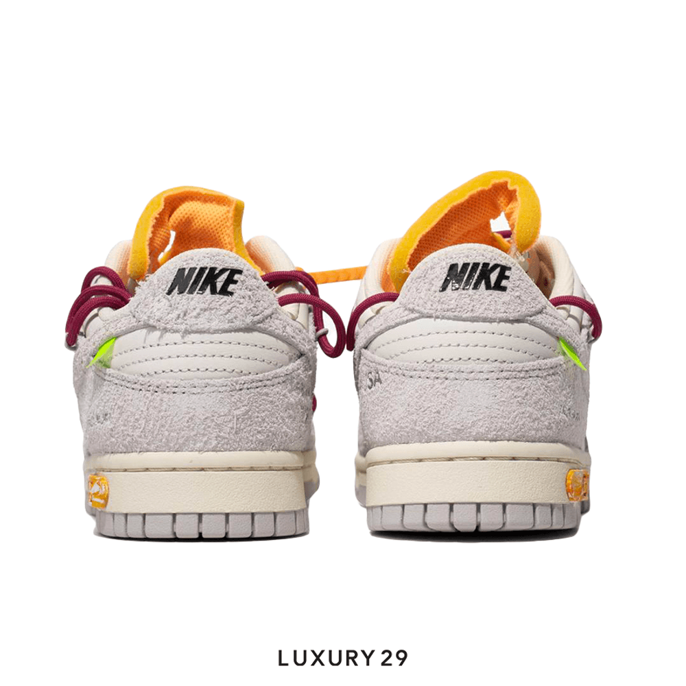Nike Dunk Low Off-White Lot 35(M)(39, Grey)