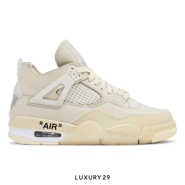 Nike Jordan 4 Retro Off-White Sail  (Women's)