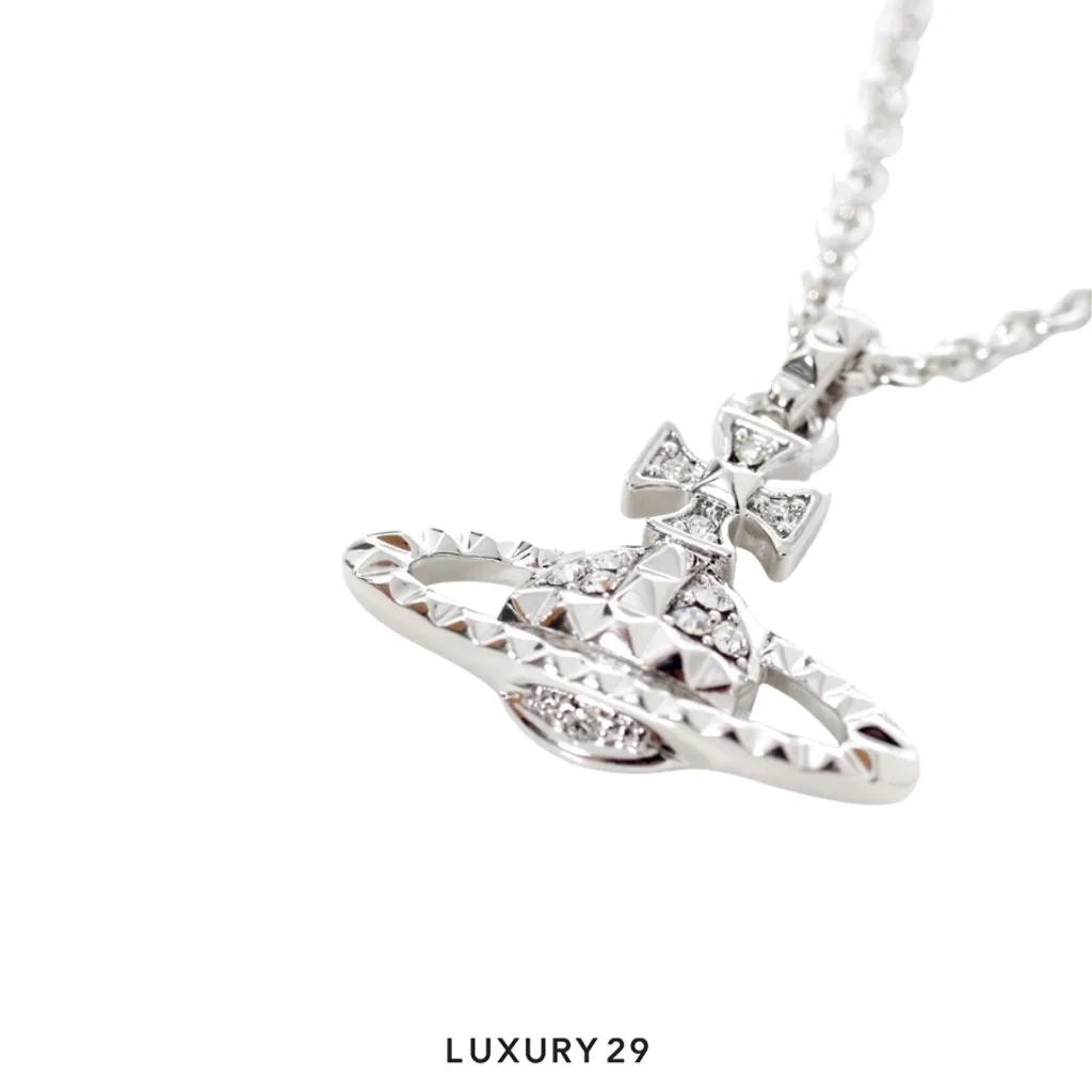 Vivienne westwood Mayfair Pendant AW24 SI U (SET2)(Free Size, Silver)