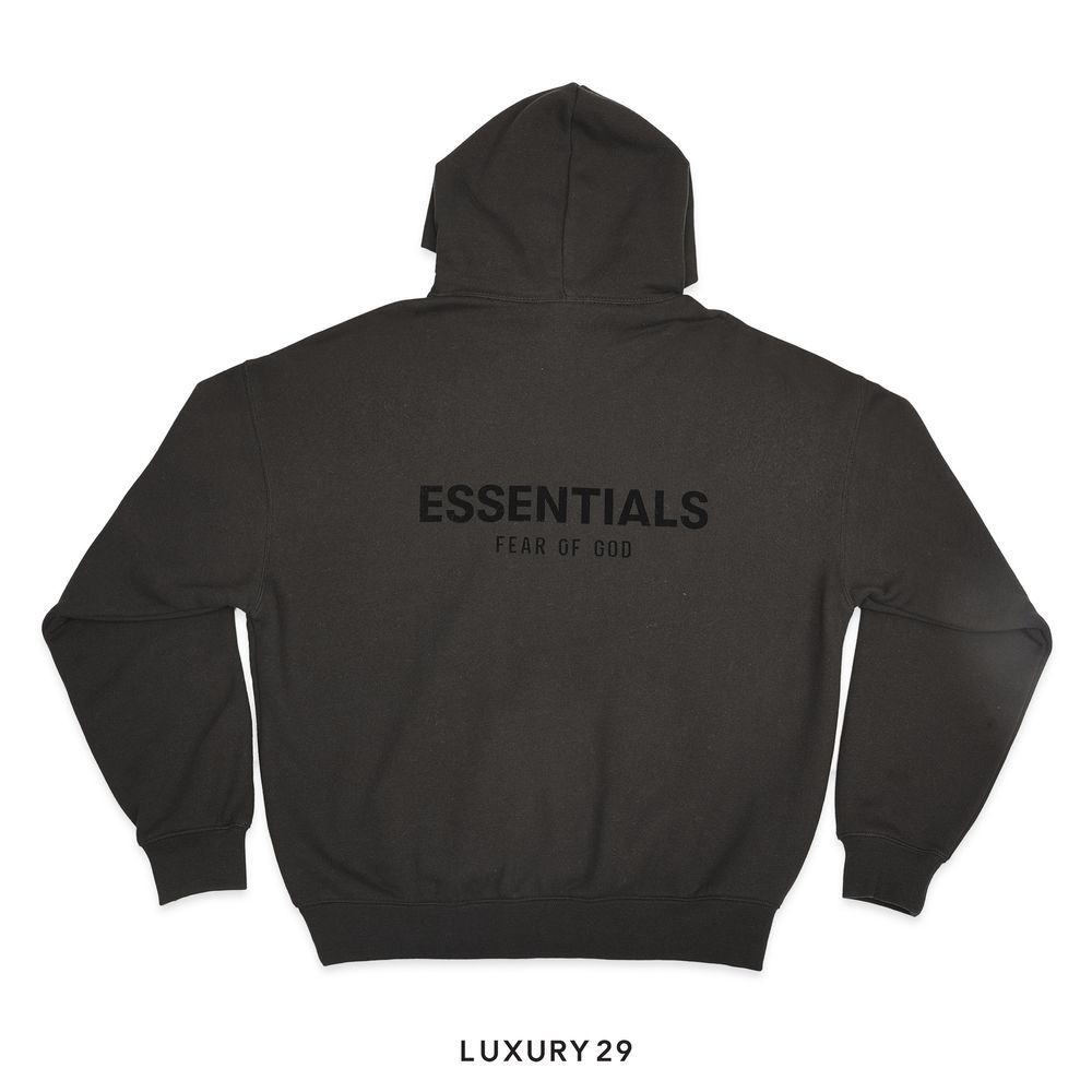Essentials Fear Of God Hoodie Stretch Limo (FW22)(S, Black)