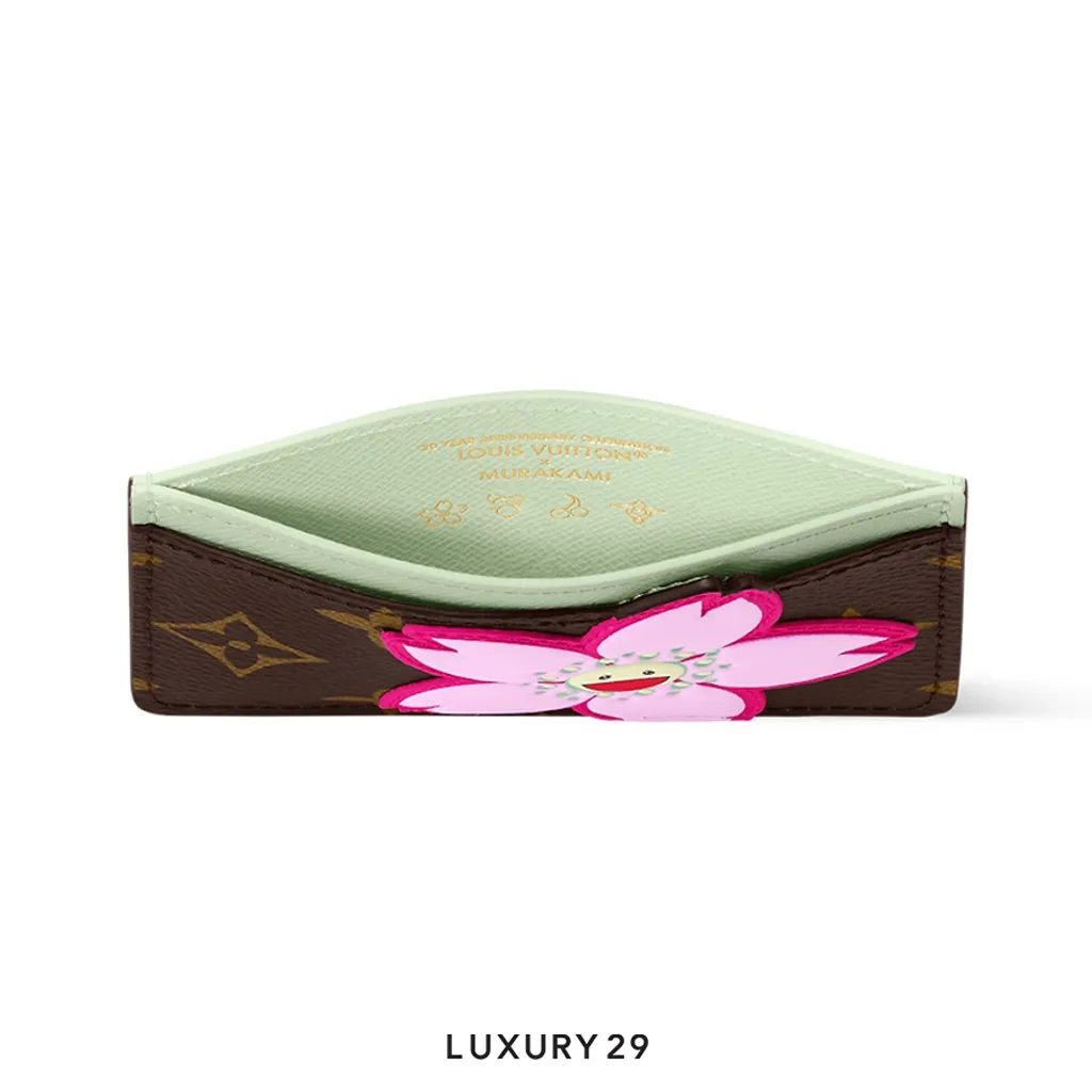 LOUIS VUITTON LV x TM Card Holder Sakura Brown(Small, Brown)