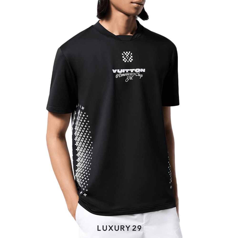 Louis Vuitton LV Technical Performance T-Shirt(2XL, Black)