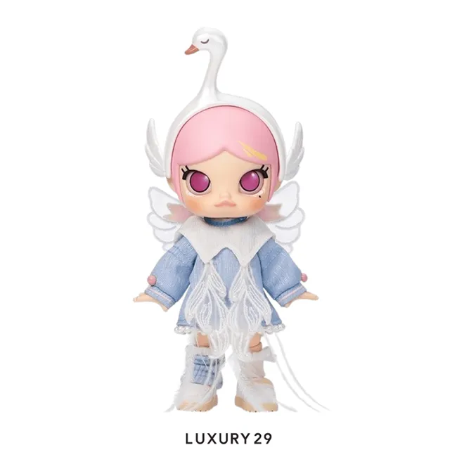POP MART MOLLY Metamorphose into Swan Action Figure
