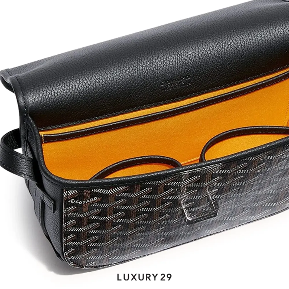 Goyard Belvedere PM Bag Black(Small, Black)
