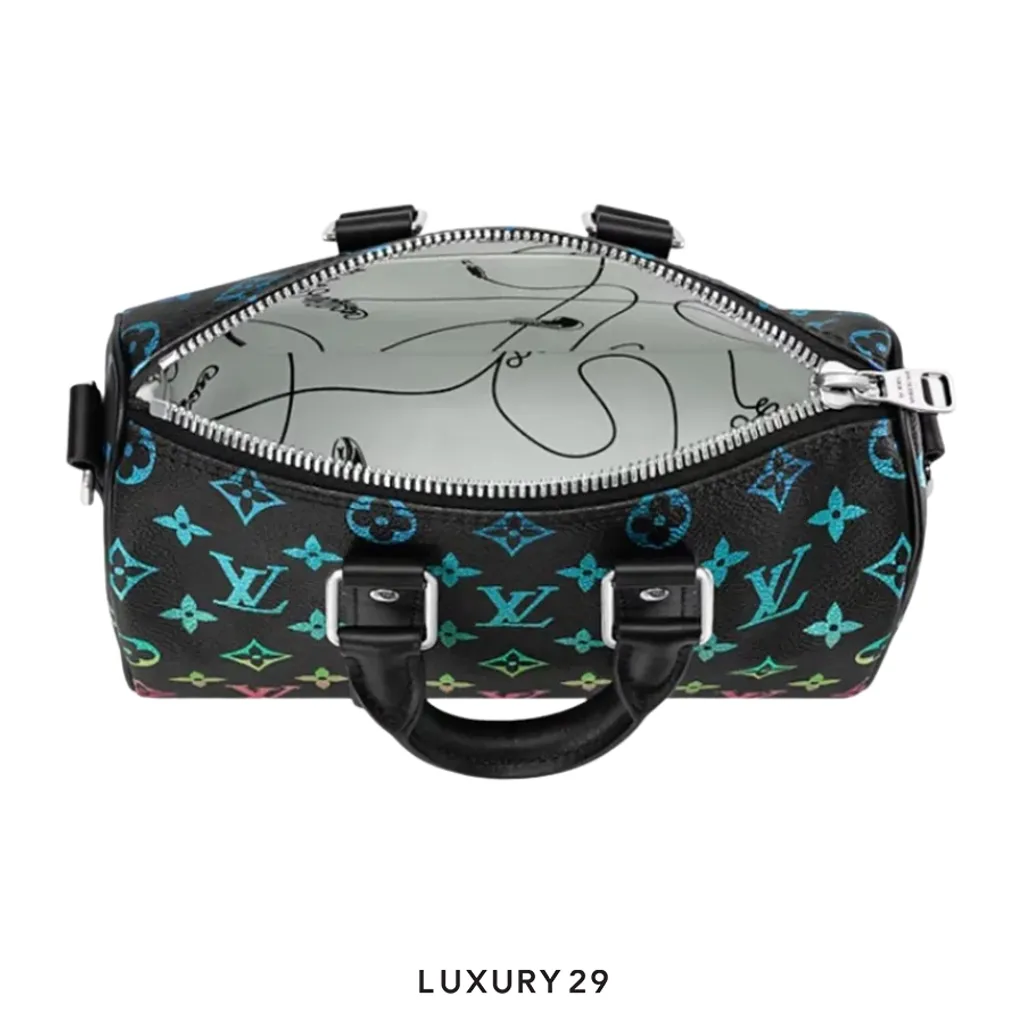 Louis Vuitton LV Bandouliere 25 Bag Black(Small, Black)