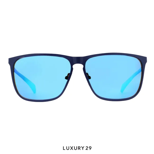 Red Bull Spect Sunglasses REDMS101-03P Flat Concept  smoke with blue mirror