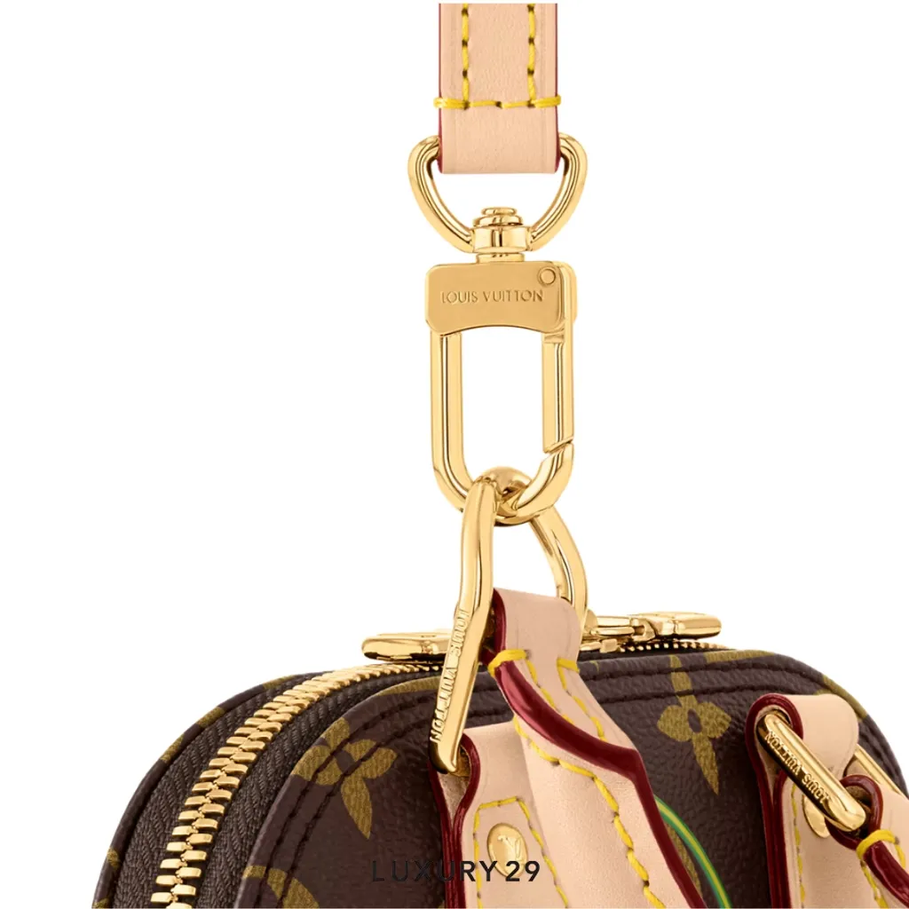 Louis Vuitton LV x TM Nano Alma Monogram coated canvas Brown(Mini, Brown)