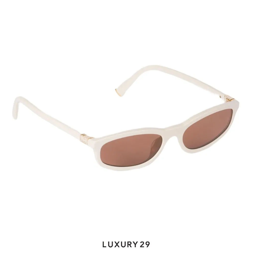 Miu MIu Regard Sunglasses Chocolate Brown Lens(Free Size, Brown)