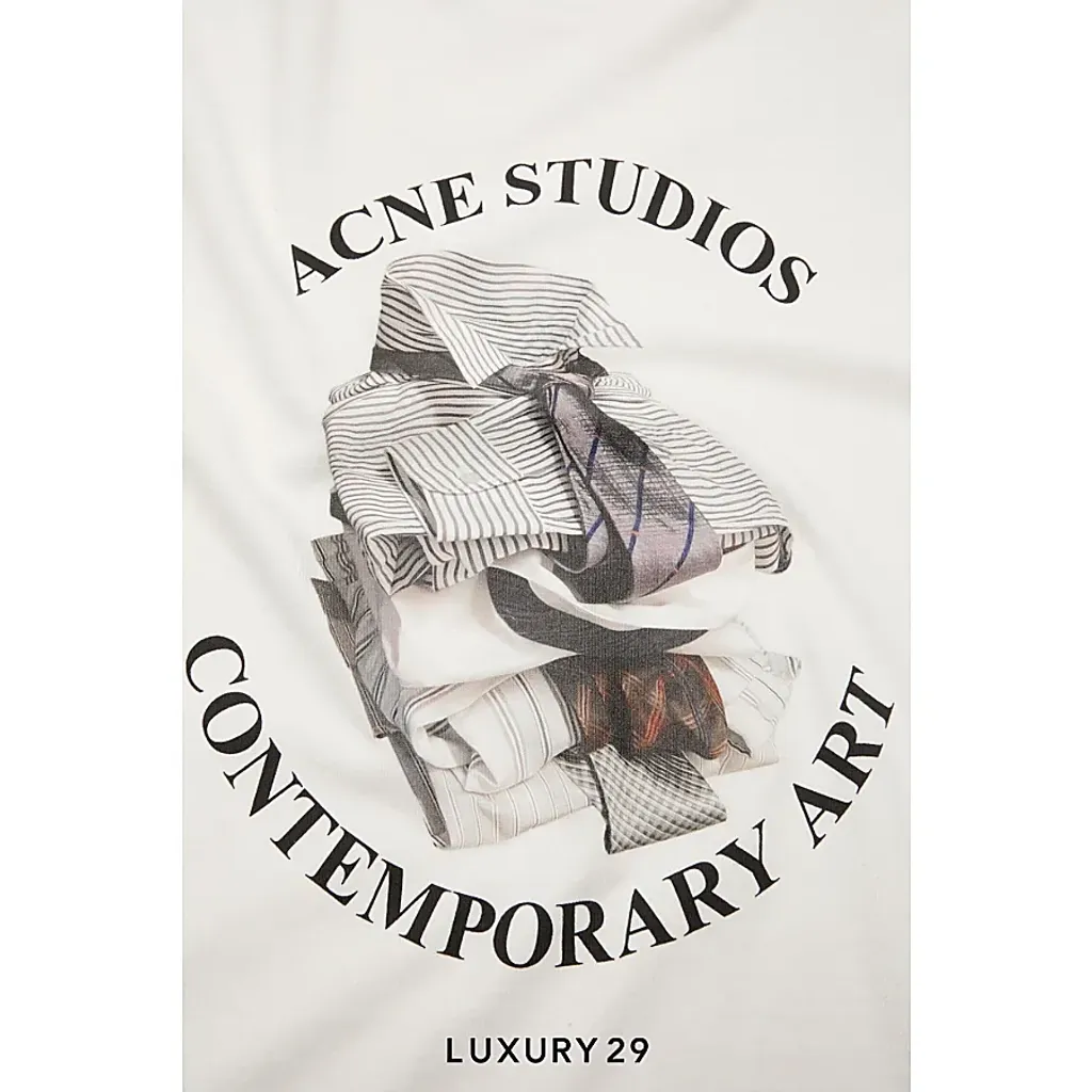 Acne Studios Printed t-shirt - relaxed off white(2XS, White)