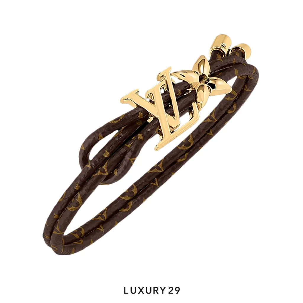 Louis Vuitton LV Bloom Bracelet(Small, Brown)