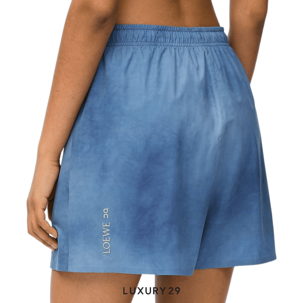 On x Loewe Shorts in technical shell Blue/Multicolor(XS, Blue)