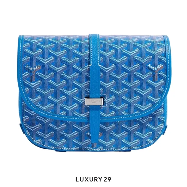 Goyard Belvedere PM Bag Blue
