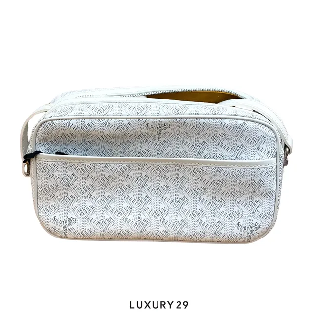 Goyard Cap-Vert PM Bag White